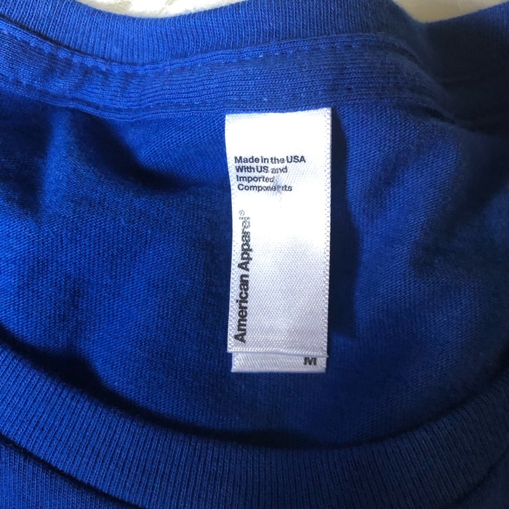 American Apparel Women’s Place Tee T-Shirt M - Picture 2 of 3